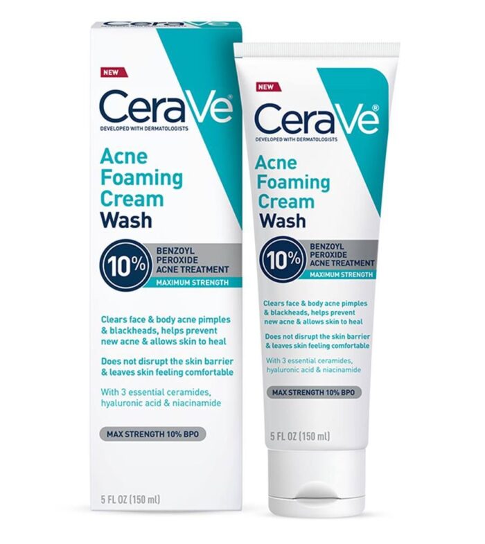CERAVE ACNE FOAMING CREAM WASH - Image 3