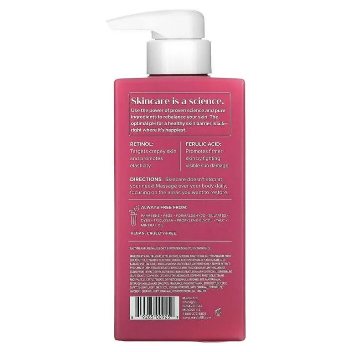 MEDIX 5.5 RETINOL BODY LOTION - Image 2