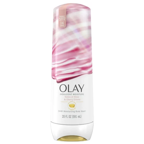 Olay Indulgent Moisture Body Wash - Rose and Cherry Creme