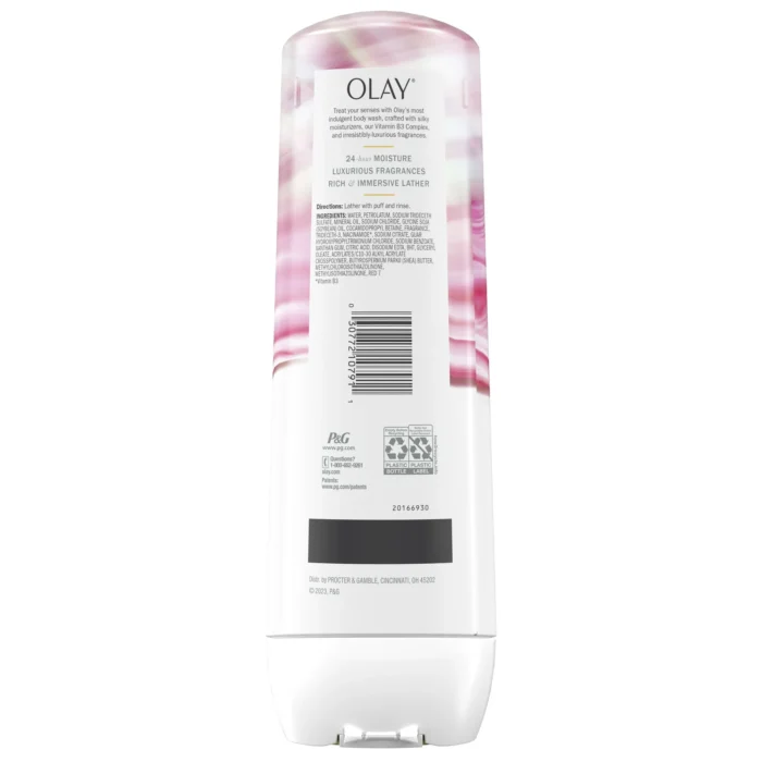 Olay Indulgent Moisture Body Wash - Rose and Cherry Creme - Image 2
